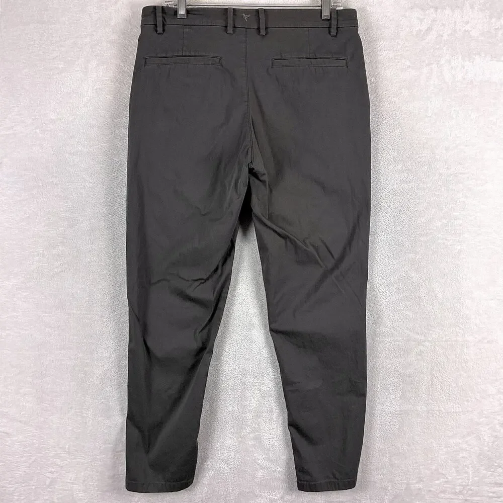 Birddogs Pants Mens 34x30 (34x29) Gray Slim Fit Performance Stretch Golf Preppy
